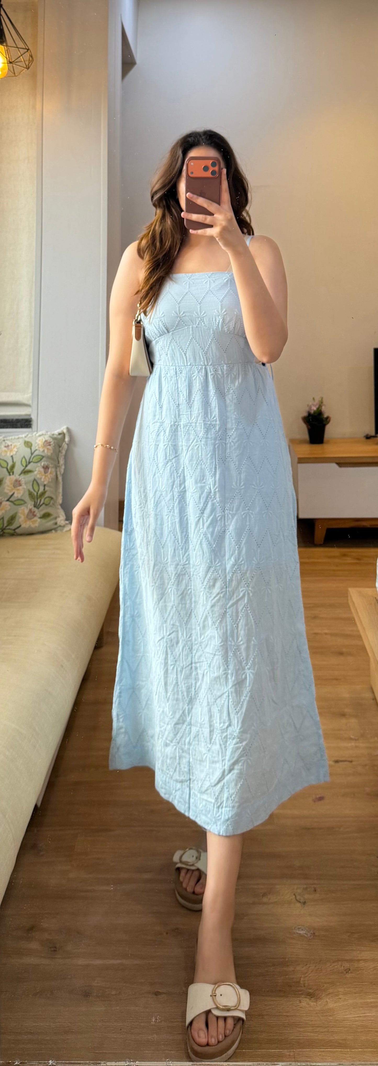 Schiffli Dress