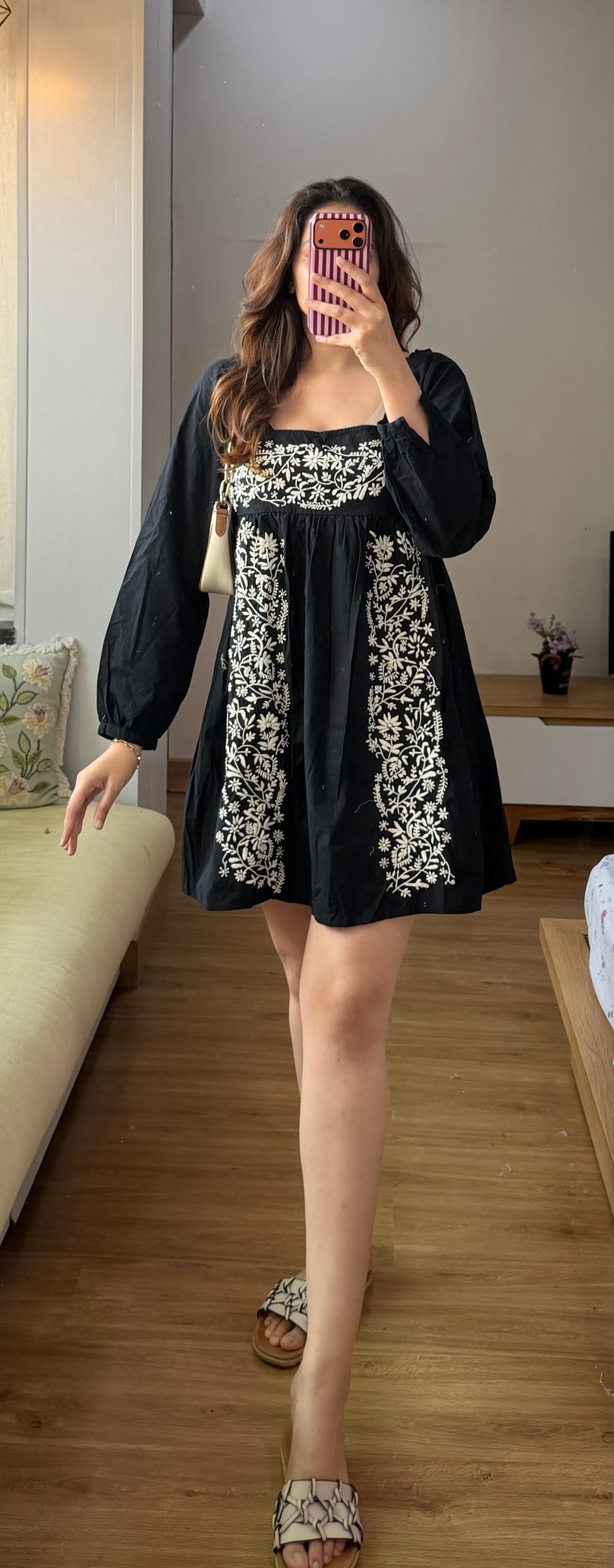 Embroidered dress