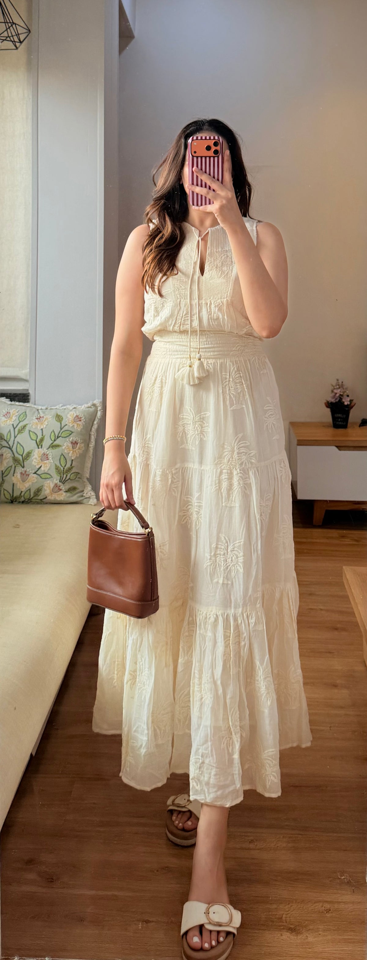 Embroidered dress