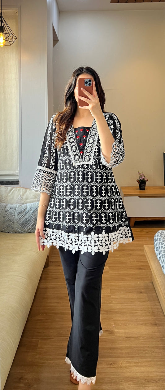 Embroidered Co ord set