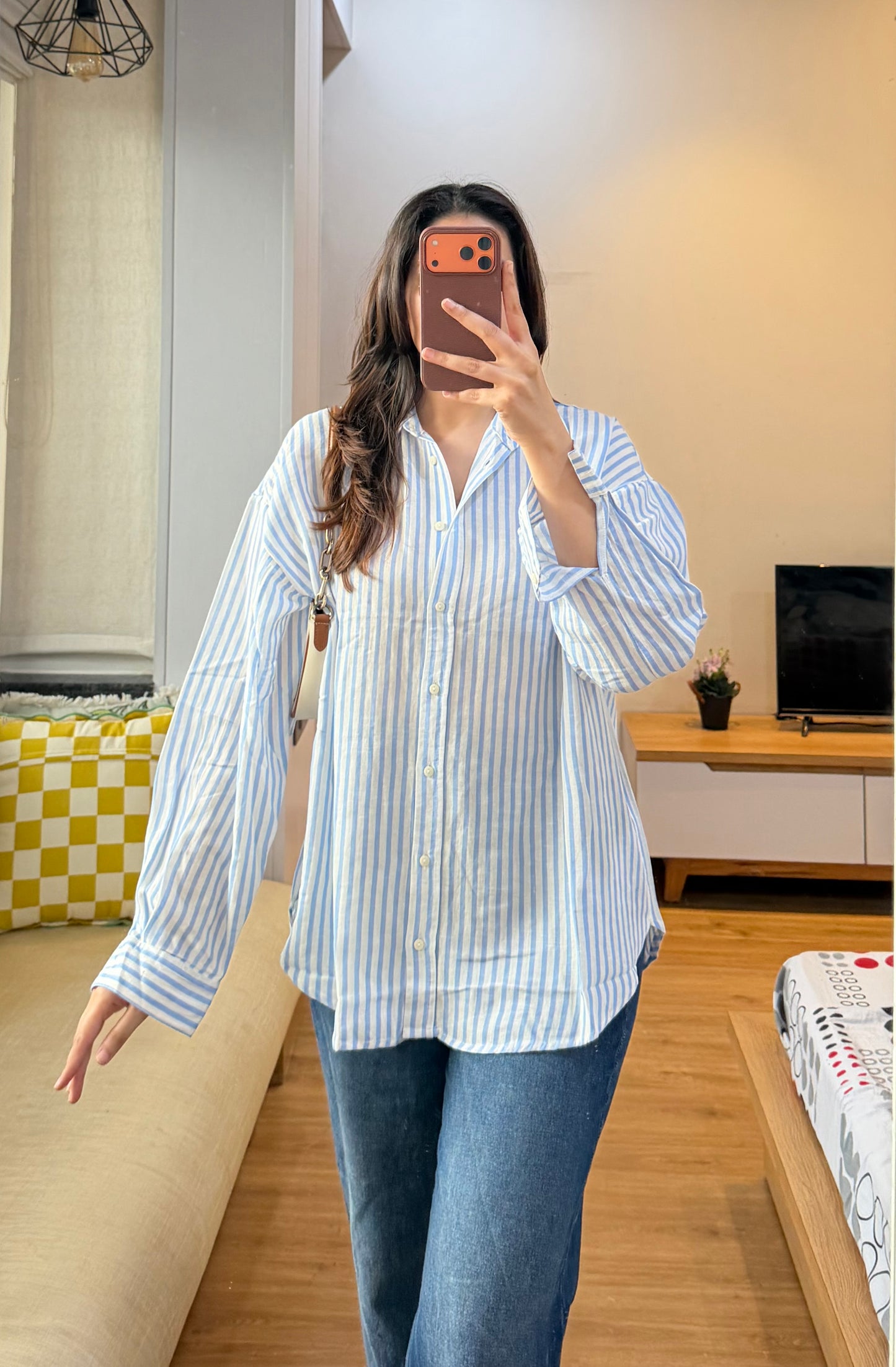 Oversized Linen Shirt