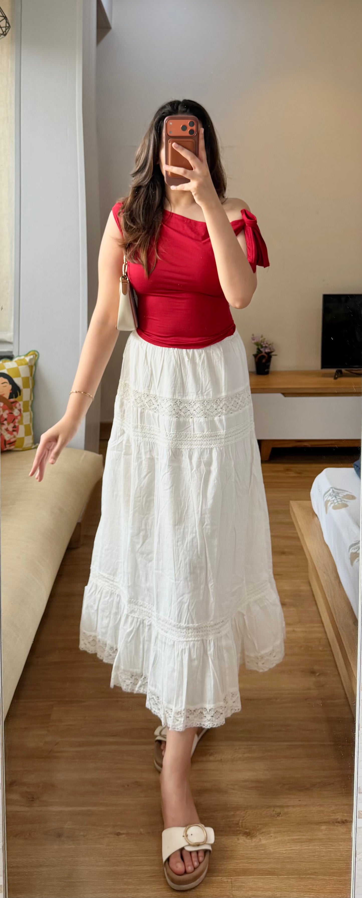 Lace skirt (with lining)