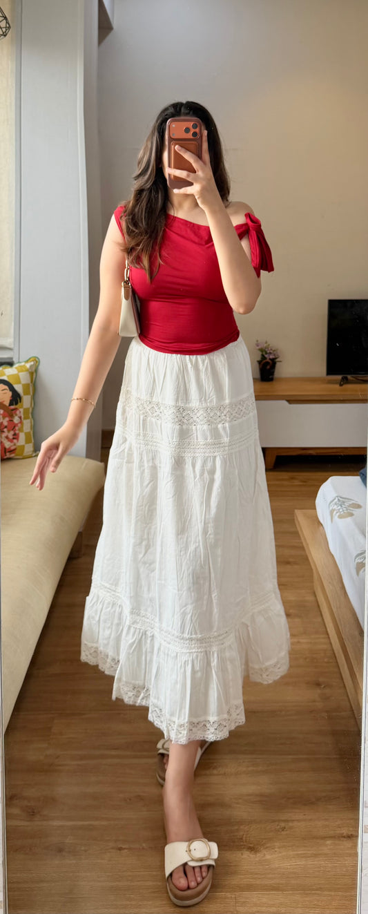 Lace skirt (with lining)