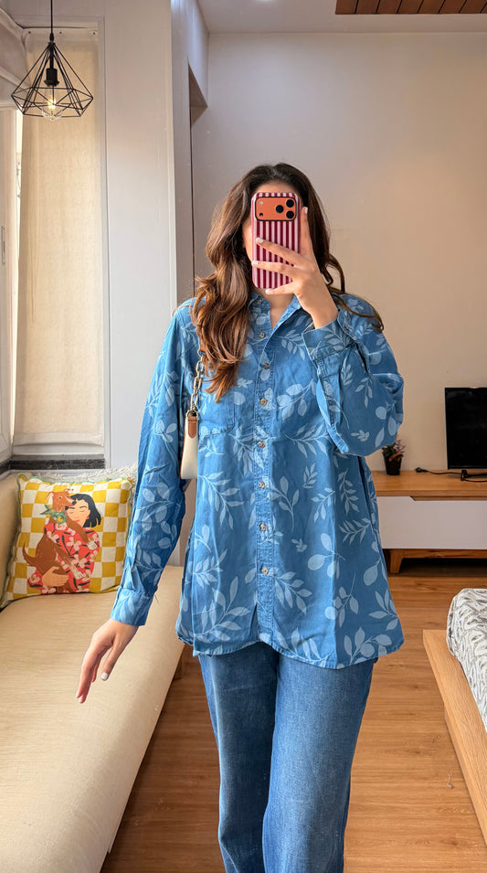 Denim shirt