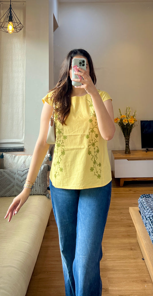 Embroidered Top