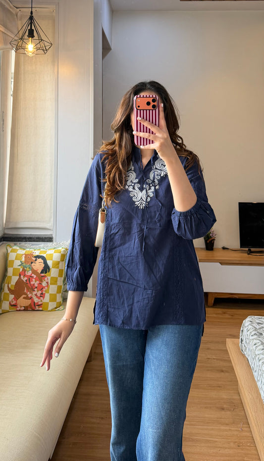 Embroidered Top