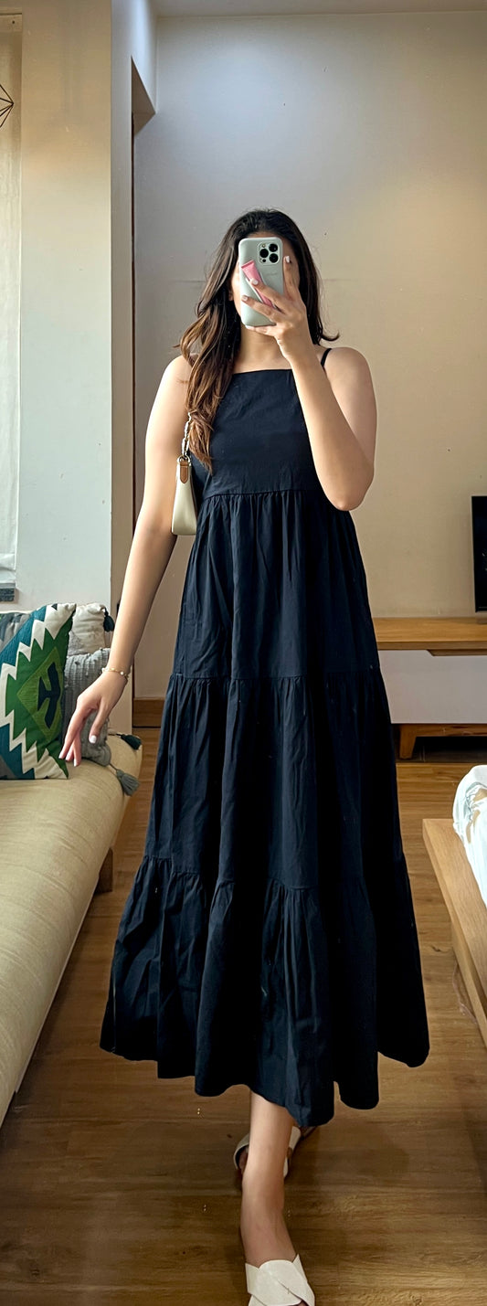 Back tie up Dress
