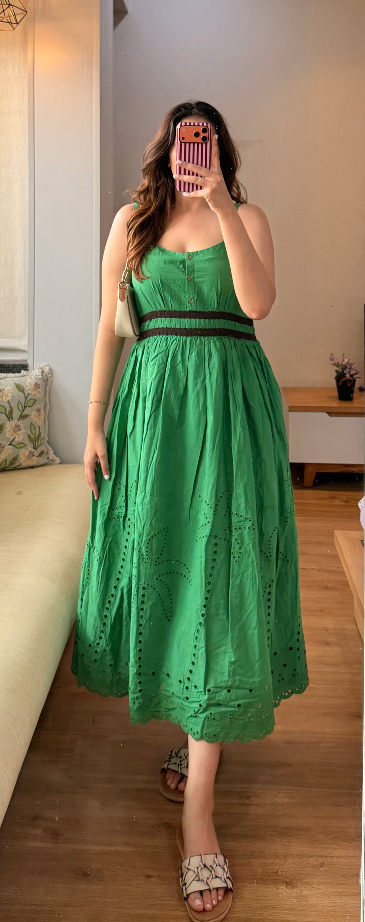 Schiffli Dress